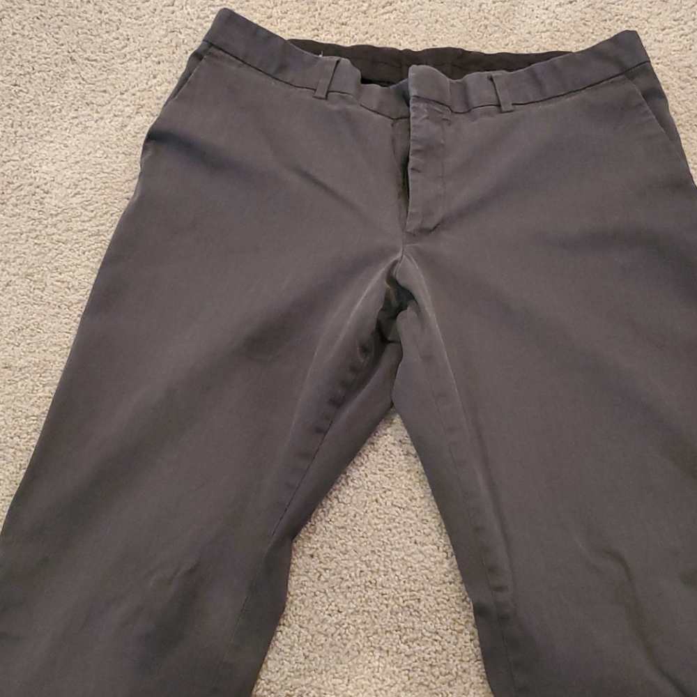 Gray express pants